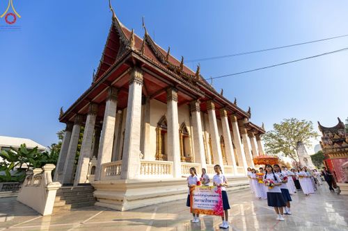 ภาพ No.109057:พิธีทอดผ้าป่าทำนุบำรุงศาสนสถาน ณ วัดภาวนาภิรตาราม แขวงบางขุนนนท์ เขตบางกอกน้อย จ.กรุงเทพมหานคร วันที่ 9 มกราคม พ.ศ. 2567