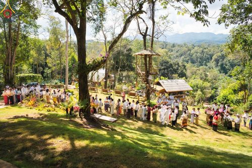 ภาพ No.94576:พิธีทอดกฐินสามัคคีทั่วไทย 5,000 วัด วัดป่านานาชาติม่อนอังเกตุ ณ ธรรมสถานนานาชาติป่าแป๋ อ.แม่แตง จ.เชียงใหม่ วันที่ 13 พฤศจิกายน พ.ศ. 2566