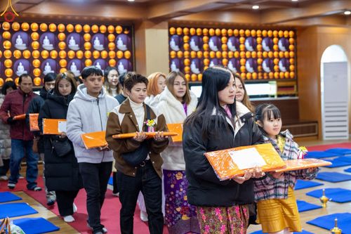 ภาพ No.93588:พิธีทอดกฐินวัดภาวนาโซล ประเทศเกาหลีใต้ เพื่อสร้างลิฟต์และบูรณะวัด วันอาทิตย์ที่ 12 พฤศจิกายน พ.ศ. 2566