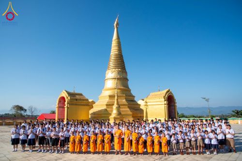 ภาพ No.184124:กิจกรรมวันรวมพลังเด็กดี V-Star จังหวัดตาก ประจำปี 2567  วันที่ 6 ธันวาคม พ.ศ. 2567 ณ วัดดอนเจดีย์ อ.พบพระ จ.ตาก