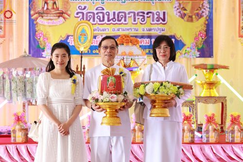 ภาพ No.173488:พิธีทอดกฐิน ณ วัดจินดาราม จ.นครปฐม ในโครงการกฐินสามัคคีทั่วไทย 30,000 วัด บูชาธรรม 80 ปี หลวงพ่อธัมมชโย โดยคณะศิษยานุศิษย์วัดพระธรรมกาย วันที่ 27 ตุลาคม พ.ศ. 2567