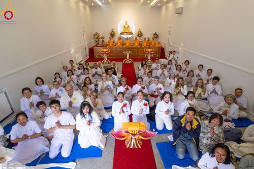 พิธีทอดกฐินวัดพระธรรมกายบอร์โด ประเทศฝรั่งเศส วันอาทิตย์ที่ 19 พฤศจิกายน พ.ศ. 2566 ณ วัดพระธรรมกายบอร์โด ประเทศฝรั่งเศส