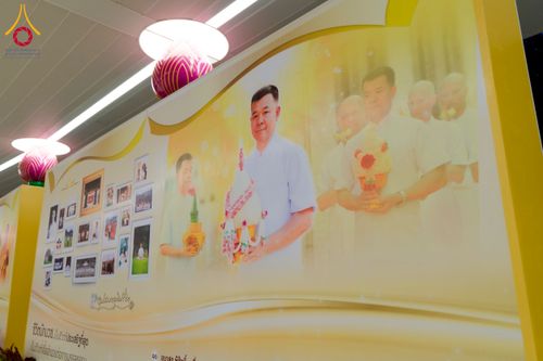 ภาพ No.223522:วันที่ 11 พฤษภาคม พ.ศ. 2568 พิธีบรรพชาของอุบาสก พิสิทธิ์ หมื่นแกล้ว  ณ วัดพระธรรมกาย