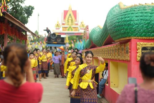 ภาพ No.94772:พิธีทอดกฐินสามัคคีทั่วไทย วัดป่าหลักร้อย จ.นครราชสีมา วันที่ 31 ตุลาคม พ.ศ. 2566