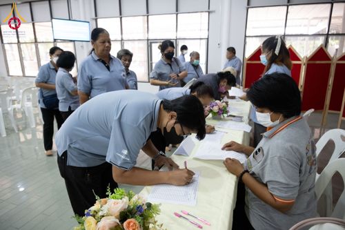 ภาพ No.126986:โรงพยาบาลส่งเสริมสุขภาพตำบลคลองสอง ร่วมกับวัดพระธรรมกาย จัดประชุม อสม. เพื่อพัฒนาการปฏิบัติงาน-สร้างการให้บริการเชิงรุกในชุมชน วันอังคารที่ 5 มีนาคม พ.ศ. 2567 ณ ห้องประชุมอาคารปลูกศรัทธา วัดพระธรรมกาย อ.คลองหลวง จ.ปทุมธานี