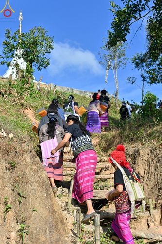 ภาพ No.99278:พิธีทอดกฐินสามัคคีทั่วไทย 5,000 วัด (สร้างที่พักสงฆ์) ณ สำนักสงฆ์บ้านแม่ลิดหลวง อ.แม่สะเรียง จ.แแม่ฮ่องสอน วันที่ 25 พฤศจิกายน พ.ศ.2566