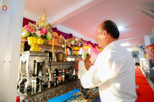 ภาพ No.114383:พิธีทอดผ้าป่าทำนุบำรุงศาสนสถาน ณ วัดโบสถ์บน ต.บางคูเวียง อ.บางกรวย จ.นนทบุรี วันที่ 18 มกราคม พ.ศ. 2567