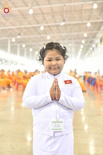 ภาพ No.258078:วันอาทิตย์ที่ 5 ตุลาคม พ.ศ. 2568 พิธีบูชาข้าวพระ ณ สภาธรรมกายสากล วัดพระธรรมกาย