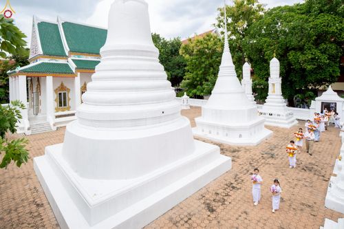 ภาพ No.234937:วันเสาร์ที่ 26 กรกฎาคม พ.ศ. 2568 พิธีทอดผ้าป่าบูรณปฏิสังขรณ์ วัดสามพระยาวรวิหาร ณ ศาลาอบรมสงฆ์ วัดสามพระยาวรวิหาร เขตพระนคร กรุงเทพมหานครฯ