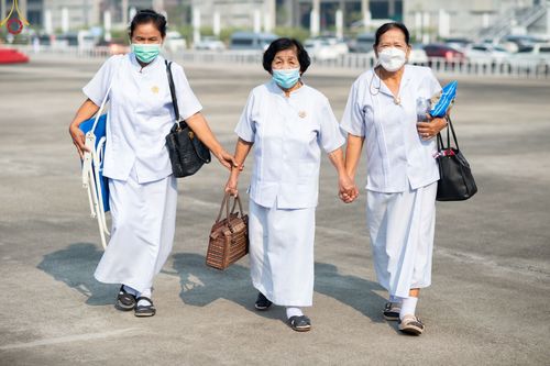 ภาพ No.76883:พิธีบูชาข้าวพระ ในวันมาฆบูชา อาทิตย์ต้นเดือนที่ 6 มีนาคม พ.ศ. 2566 ณ วัดพระธรรมกาย จ.ปทุมธานี