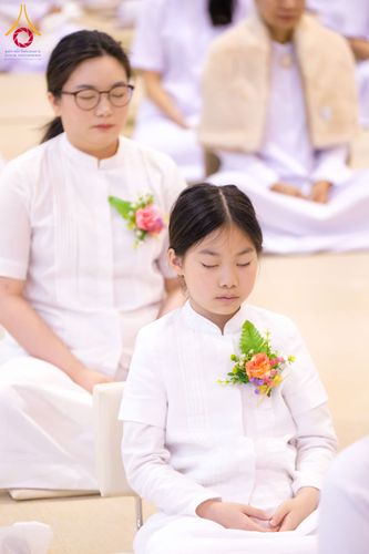 ภาพ No.287631:วันที่ 1 มกราคม พ.ศ. 2569 พิธีบูชาข้าวพระ ณ สภาธรรมกายสากล วัดพระธรรมกาย