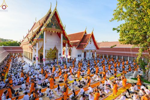 ภาพ No.70739:พิธีต้อนรับพระธรรมยาตรา ในโครงการธรรมยาตรากตัญญูบูชา มหาปูชนียาจารย์ พระมงคลเทพมุนี(สด จนฺทสโร) พระผู้ปราบมาร อนุสรณ์สถาน 7 แห่ง ปีที่ 11 วันที่ 14 มกราคม พ.ศ. 2566 ณ อนุสรณ์สถานลำดับที่ 3 สถานที่เกิดในเพศสมณะ วัดสองพี่น้อง อ.สองพี่น้อง จ.สุพรรณบุรี