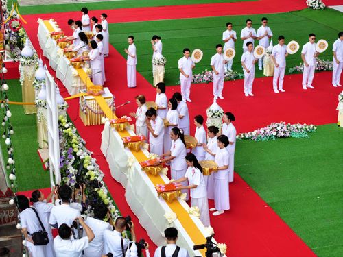 ภาพ No.316545:วันอาทิตย์ที่ 29 มีนาคม พ.ศ. 2569 พิธีทอดผ้าบังสุกุลและพิธีชำระร่าง โยมพ่อณรงค์ จินตมากุล  สิริอายุ 99 ปี 11 เดือน โยมบิดา พระครูปลัดรัตนวีรวัฒน์ (รังสฤษดิ์ อิทฺธิจินตโก) ที่ปรึกษาเจ้าคณะจังหวัดปทุมธานี เจ้าอาวาสวัดพระธรรมกาย  ณ ฌาปนสถานชั่วคราว ทางเข้า 