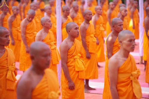 ภาพ No.64718:พิธีบรรพชาสามเณร โครงการบรรพชาสามเณร 500 รูป ประเทศบังกลาเทศ วันที่ 22 พฤศจิกายน พ.ศ. 2565