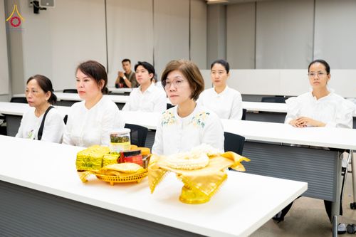 ภาพ No.324819:วันอังคารที่ 21 เมษายน พ.ศ.2569  หลวงพ่อทัตตชีโว รองเจ้าอาวาสวัดพระธรรมกาย ถวายการต้อนรับและปฏิสันถารคณะสงฆ์จากประเทศเวียดนาม