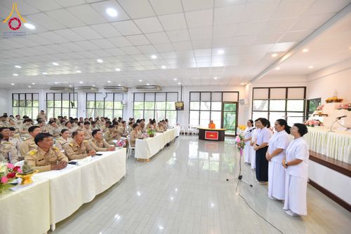 ภาพ No.344152:วันจันทร์ที่ 10 สิงหาคม พ.ศ. 2569  วัดพระธรรมกาย มูลนิธิธรรมกาย และคณะศิษย์ฯ ร่วมส่งแรงใจ “นักปกครองท้องที่ของประชาชน” เนื่องในวันกำนัน ผู้ใหญ่บ้าน 2569 พร้อมร่วมยินดีรางวัลแห่งความภาคภูมิใจของชาวอำเภอคลองหลวง