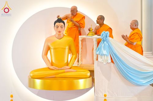 ภาพ No.329699:วันที่ 16 พฤษภาคม พ.ศ.2569 พิธีประดิษฐานพระประธาน และบรรจุพระบรมสารีริกธาตุ เนเธอร์เเลนด์