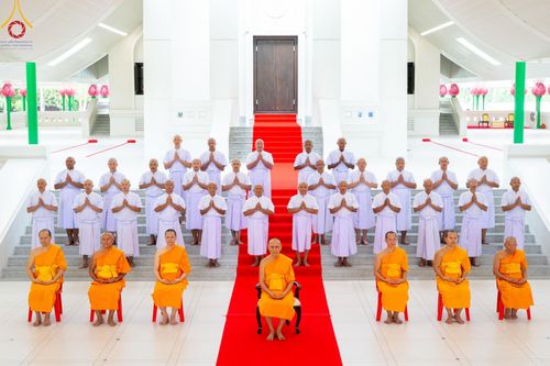 ภาพ No.156802:พิธีบรรพชาอุปสมบท ธรรมทายาท โครงการอุปสมบทหมู่บูชาธรรมครบรอบ 107 ปี วันครูผู้ค้นพบวิชชาธรรมกาย ณ โบสถ์พระไตรปิฏก วัดพระธรรมกาย วันเสาร์ที่ 14 กันยายน พ.ศ. 2567
