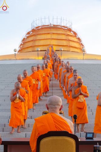 ภาพ No.194634:พิธีปฐมเริ่มสุวรรณรังสรรค์มหาธรรมกายเจดีย์ วันจันทร์ที่ 13 มกราคม พ.ศ. 2568 ณ มหาธรรมกายเจดีย์ วัดพระธรรมกาย จ.ปทุมธานี