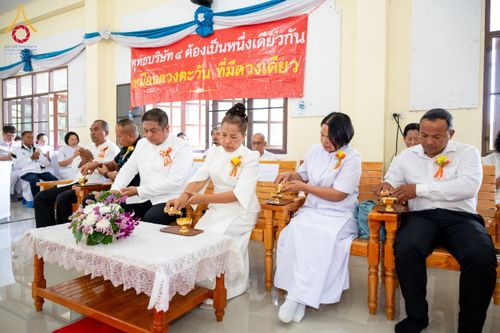 ภาพ No.208594:พิธีถวายสังฆทานแด่คณะสงฆ์ 323 วัด ปีที่ 21 ครั้งที่ 174 พิธีมอบกองทุนหนุนแรงใจช่วยครูใต้ ปีที่ 18 ครั้งที่ 138 และพิธีทำบุญอุทิศส่วนกุศลให้ผู้วายชนม์ ณ วัดบุณณาราม(วัดโคกงู) จ.นราธิวาส วันเสาร์ที่ 15 กุมภาพันธ์ พ.ศ.2568