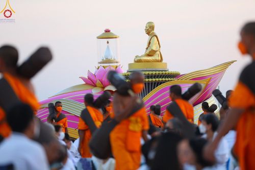 ภาพ No.116760:พิธีต้อนรับพระธรรมยาตรา ปีที่ 12 ณ อนุสรณ์สถานบางปลา จ.นครปฐม วันที่ 21 มกราคม พ.ศ. 2567