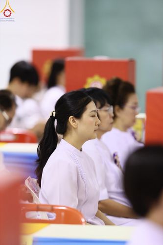 ภาพ No.146920:การต้อนรับพระสังฆาธิการ 2,000 กว่าวัดทั่วประเทศ และพิธีบูชาข้าวพระ เนื่องในวันสมาธิโลก วันอาทิตย์ที่ 4 สิงหาคม พ.ศ. 2567 ณ สภาธรรมกายสากล วัดพระธรรมกาย