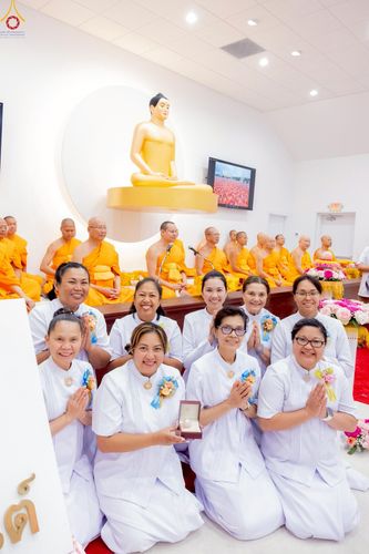 ภาพ No.234749:วันอาทิตย์ที่ 20 กรกฎาคม  พ.ศ.2568 พิธีทอดผ้าป่าภาคพื้นอเมริกา พิธีเจริญพระพุทธมนต์ ฉลองอาคารแก้วธรรมชัยรัตนอนันต์ วัดพระธรรมกายเทนเนสซี ประเทศสหรัฐอเมริกา