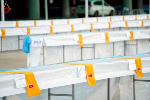 ภาพ No.217885:วันที่ 10-14 เมษายน พ.ศ. 2568 เจ้าหน้าที่อาสาสมัคร เตรียมงานวันคุ้มครองโลก ชุดที่ 2 วัดพระธรรมกาย จ.ปทุมธานี