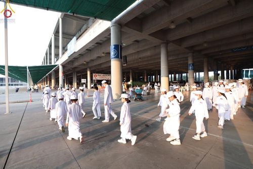 ภาพ No.125513:V.27 มาฆะ สาธุ  การรับบุญเตรียมงาน ปฎิบัติงาน เก็บงาน ของเจ้าหน้าที่หน่วยงานต่างๆ เพื่อวันมาฆบูชา วันเสาร์ที่ 24 กุมภาพันธ์  พ.ศ. 2567 ณ วัดพระธรรมกาย จ.ปทุมธานี