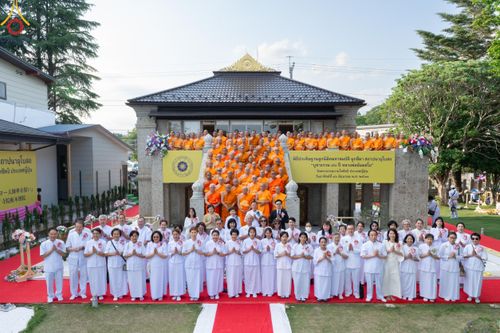 ภาพ No.141837:พิธีประดิษฐานลูกนิมิตมหาสมบัติ  ผูกสีมา สถาปนาอุโบสถ "บูชาธรรม 80 ปี หลวงพ่อธัมมชโย" ณ วัดพระธรรมกายโทชิหงิ ประเทศญี่ปุ่น วันอาทิตย์ที่ 16 มิถุนายน พ.ศ. 2567