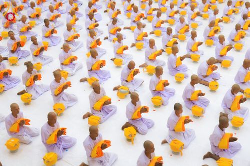 ภาพ No.281301:วันที่ 4 ธันวาคม พ.ศ. 2568 พิธีบรรพชาสามเณร ในโครงการบวชบูชาธรรมมหาปูชนียาจารย์  ณ วัดกลางพระอารามหลวง จังหวัดบุรีรัมย์