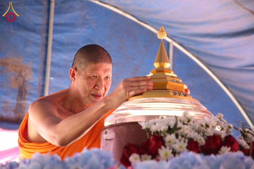 ภาพ No.309241:วันเสาร์ที่ 7 กุมภาพันธ์ พ.ศ.2569 พิธีบรรจุพระบรมสารีริกธาตุ ประดิษฐาน  ณ เจดีย์วัดทุ่งเจริญธรรม อ.อมก๋อย จ.เชียงใหม่