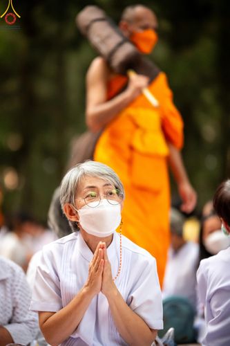 ภาพ No.105763:พิธีต้อนรับพระธรรมยาตรา ในโครงการธรรมยาตรากตัญญูบูชา มหาปูชนียาจารย์ พระมงคลเทพมุนี(สด จนฺทสโร) พระผู้ปราบมาร อนุสรณ์สถาน 7 แห่ง ปีที่ 12 วันที่ 3 มกราคม พ.ศ. 2567 ณ อนุสรณ์สถานโลตัสแลนด์ จ.สุพรรณบุรี