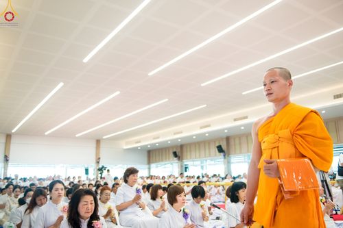 ภาพ No.128918:พิธีทอดผ้าป่าฉลองมหารัตนเจดีย์สิริปทุมสวรรค์ ณ ศูนย์ปฏิบัติธรรมภาคใต้ อ.บางกล่ำ จ.สงขลา วันที่ 10 มีนาคม พ.ศ. 2567