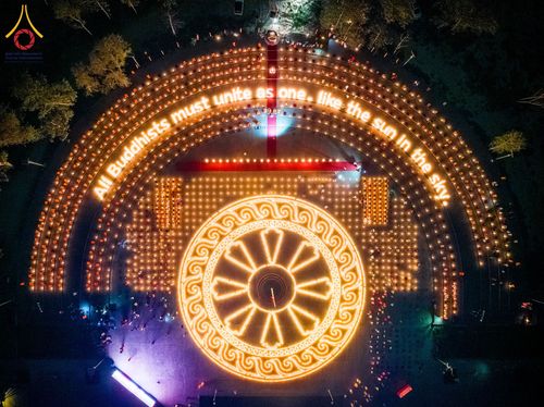 ภาพ No.210541:วันเสาร์ที่ 8 มีนาคม พ.ศ. 2568 พิธีจุดประทีป โครงการบรรพชาสามเณรชาวเนปาล 500 รูป ณ ชาตสถานอุทยานลุมพินีวัน ที่ประสูติขององค์สมเด็จพระสัมมาสัมพุทธเจ้า ลุมพินี ประเทศเนปาล