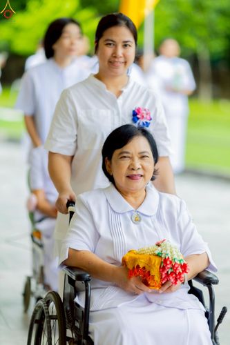 ภาพ No.227422:วันเสาร์ที่ 31 พฤษภาคม พ.ศ. 2568 พิธีเวียนประทักษิณรอบพระอุโบสถ ในพิธีอุปสมบท สามเณรเตรียม DCI รุ่นที่ 22 ณ อุโบสถพระไตรปิฎก วัดพระธรรมกาย