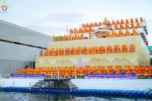ภาพ No.119223:พิธีจุดประทีปถวายเป็นพุทธบูชา และบูชาธรรมมหาปูชนียาจารย์ พระมงคลเทพมุนี(สด จนฺทสโร) ในโครงการธรรมยาตราฯ วันที่ 26 มกราคม พ.ศ. 2567 ณ อาคารธรรมยาตรา กตัญญูบูชามหาปูชนียาจารย์ ตรงข้ามวัดปากน้ำภาษีเจริญ จ.กรุงเทพมหานคร