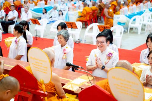 ภาพ No.238882:วันเสาร์ที่ 16 สิงหาคม พ.ศ. 2568 งานบุญประจำปี ครั้งที่ 20 พิธีทักษิณานุปทานแด่บรรพชน ตระกูลผ่องสวัสดิ์และหมู่ญาติที่ล่วงลับไปแล้ว ณ พระมหาเจดีย์ทัตตชีโว ศูนย์อบรมเยาวชนกาญจนบุรี