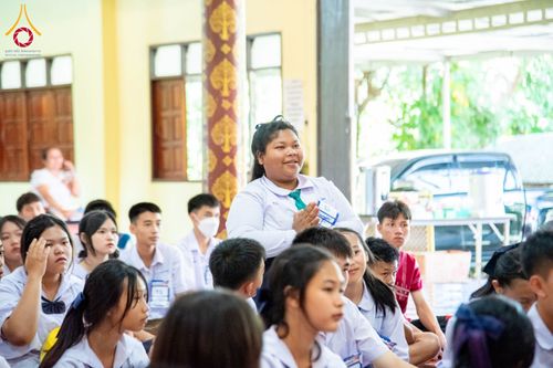 ภาพ No.184234:กิจกรรมวันรวมพลังเด็กดี V-Star จังหวัดตาก ประจำปี 2567  วันที่ 6 ธันวาคม พ.ศ. 2567 ณ วัดดอนเจดีย์ อ.พบพระ จ.ตาก