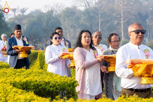 ภาพ No.210044:วันอังคารที่ 4 มีนาคม พ.ศ. 2568 พิธีบรรพชาสามเณรเนปาล 500 รูป ณ ลุมพินี ประเทศเนปาล