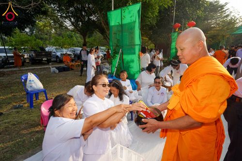 ภาพ No.206822:พิธีตักบาตรพระ 1,000 รูป ปืที่ 7 วันอาทิตย์ที่ 9 กุมภาพันธ์ พ.ศ. 2568 ณ วัดห้วยตองสัก อำเภอจอมทอง จังหวัดเชียงใหม่