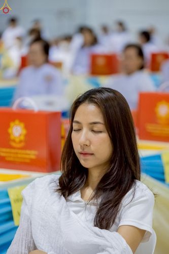 ภาพ No.236121:วันที่ 3 สิงหาคม พ.ศ. 2568 พิธีบูชาข้าวพระ ณ สภาธรรมกายสากล วัดพระธรรมกาย