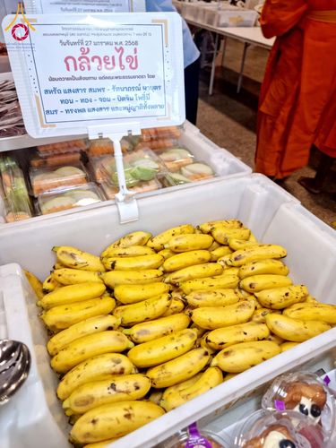 ภาพ No.202362:พิธีถวายภัตตาหารเป็นสังฆทาน แด่พระธรรมยาตรา ณ วัดพระธรรมกาย ตำบลคลองสาม อำเภอคลองหลวง จังหวัดปทุมธานี ในโครงการธรรมยาตรา กตัญญูบูชา มหาปูชนียาจารย์ พระมงคลเทพมุนี(สด จนฺทสโร) พระผู้ปราบมาร อนุสรณ์สถาน 7 แห่ง ปีที่ 13 วันที่ 27 มกราคม พ.ศ. 2568