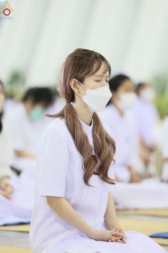 ภาพ No.75616:วัดพระธรรมกายจัด งานบุญวันอาทิตย์ต้นเดือน  มีกิจกรรมดังนี้ พิธีตักบาตร, พิธีบูชาข้าวพระ พระธรรมยาตรารับประกาศนียบัตร โครงการธรรมยาตราฯ ปีที่ 11 ในวันที่ 5 กุมภาพันธ์ พ.ศ. 2566 ณ วัดพระธรรมกาย อ.คลองหลวง จ.ปทุมธานี