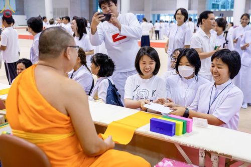 ภาพ No.58015:พิธีมุทิตาสักการะพระสังฆาธิการ ผู้ที่ได้รับพระราชทานเลื่อนและตั้งสมณศักดิ์ ปีพุทธศักราช 2567 วันอาทิตย์ที่ 28 เมษายน พ.ศ. 2567 ณ วัดพระธรรมกาย จ.ปทุมธานี