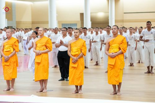 ภาพ No.351221:วันที่ 21 กันยายน พ.ศ. 2569 พิธีปิดโครงการบรรพชาพัฒนาคุณธรรม จริยธรรม  สำหรับนักเรียนนายสิบตำรวจ (นสต.) รุ่นที่ 16 ศูนย์ฝึกอบรมตำรวจภูธรภาค 1