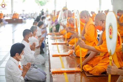 ภาพ No.84026:พิธีบุพเปตพลี ครั้งที่ 137 ร่วมอุทิศบุญกุศลแด่หมู่ญาติที่ล่วงลับไปแล้ว และสืบทอดอายุพระพุทธศาสนา ในวันจันทร์ที่ 17 กรกฎาคม พ.ศ. 2566 ณ หอฉันคุณยายอาจารย์ฯ วัดพระธรรมกาย