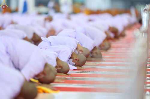 ภาพ No.79845:พิธีขอบรรพชา , พิธีคล้องอังสะ พิธีขอสรณคมน์และศีล , พิธีขอนิสสัย ในโครงการบรรพชาสามเณรฟื้นฟูพระพุทธศาสนาทั่วไทย วันเสาร์ที่ 8 เมษายน พ.ศ.2566