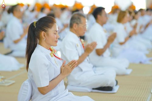 ภาพ No.240146:วันเสาร์ที่ 23 สิงหาคม พ.ศ. 2568 (วันพระ แรม 14 ค่ำ เดือน 9) พิธีบุพเปตพลี ครั้งที่ 169 ร่วมอุทิศบุญแด่หมู่ญาติที่ล่วงลับไปแล้ว และสืบทอดอายุพระพุทธศาสนา ณ หอฉันคุณยายอาจารย์ฯ วัดพระธรรมกาย