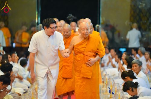 ภาพ No.210736:วันพฤหัสบดีที่ 13 มีนาคม พ.ศ. 2568  สมโภชพระประธานอุโบสถวัดป่าอุบลแก้ว จังหวัดอุบลราชธานี